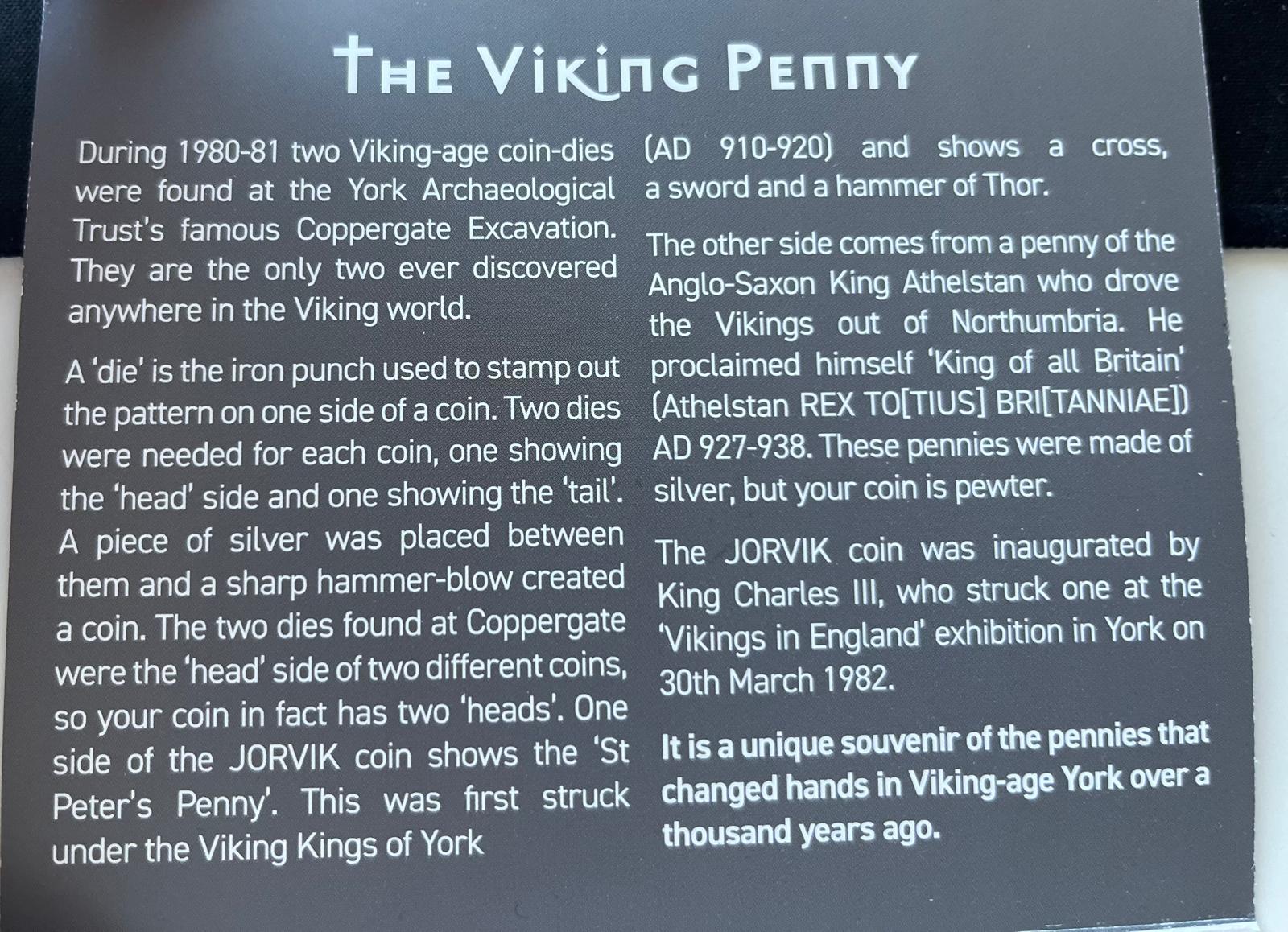 viking penny explanation